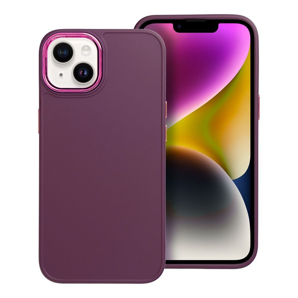 Case for IPHONE 14 FRAME purple | Tech A Break