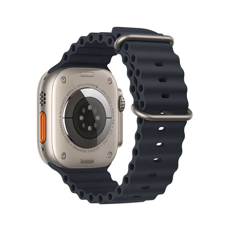 Strap to Apple Watch Forcell F-Design FA12 silicone holes 38 / 40 / 41 mm black