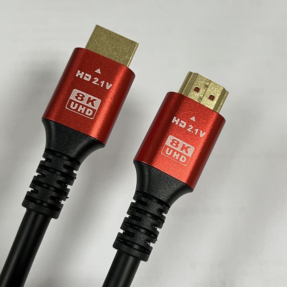 Cable HDMI 2.1 8K 60Hz / 4K 120Hz – Ultra High Speed, HDR, eARC, VRR, 48Gbps 1 m black | Tech A Break