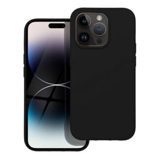 SILICONE case for IPHONE 14 Pro black | Tech A Break