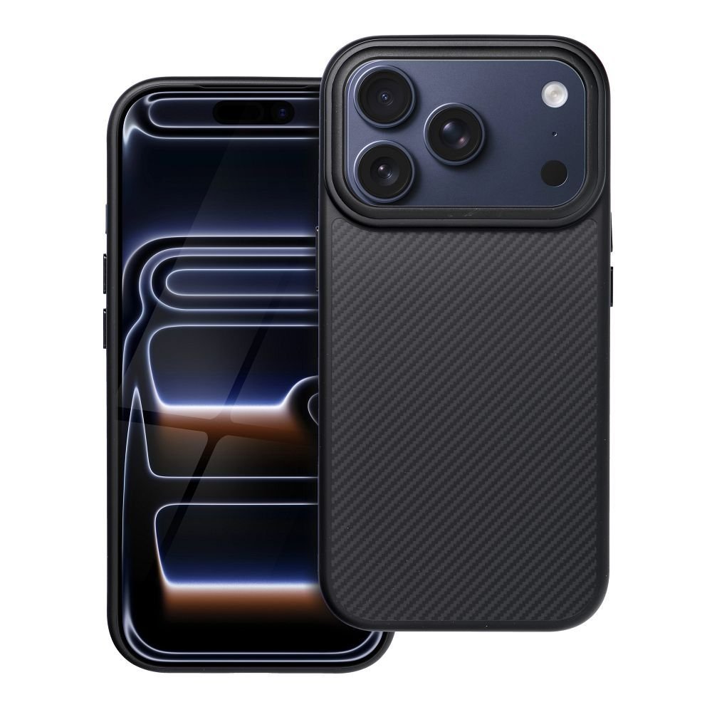 Case for iPhone 17 PRO Carbon Elite Mag Cover compatible with MagSafe black | Tech A Break