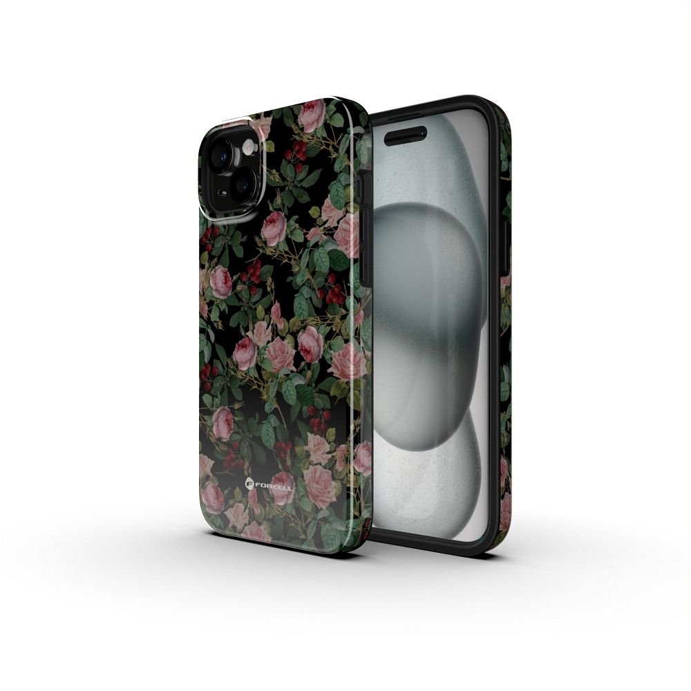 Case for iPhone 16 PLUS Forcell F-Protect Mirage compatible with Magsafe Military Drop-Test rose drama | Tech A Break