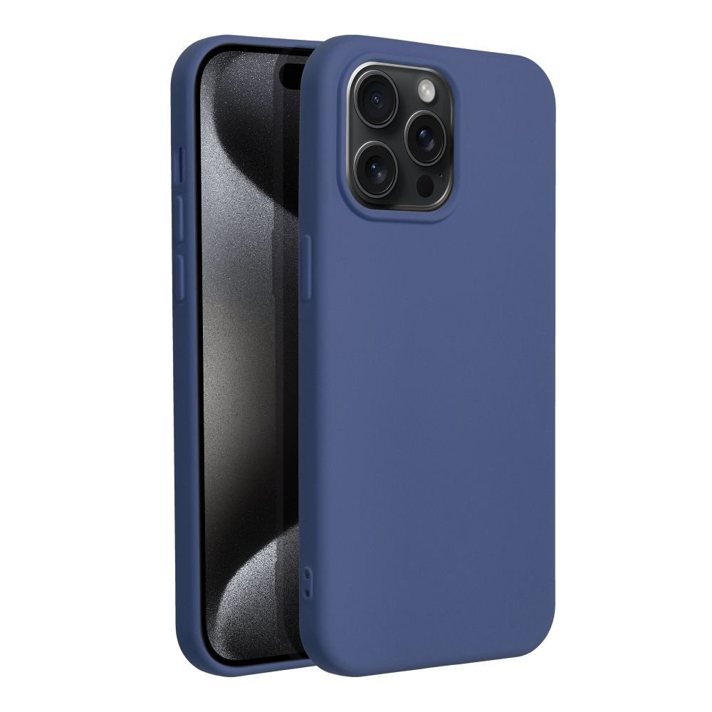 Case for iPhone 15 PRO MAX Silicone blue | Tech A Break