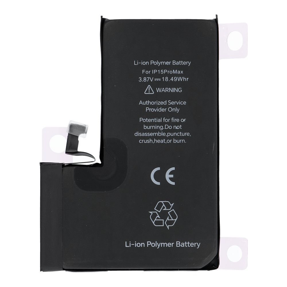 JCID Diagnosable Battery for iPhone 15 Pro Max 4780 mAh (high capacity) | Tech A Break