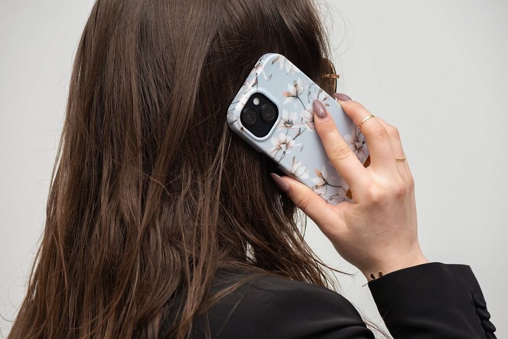 Case for iPhone 14 PLUS Forcell F-Protect Mirage compatible with Magsafenspring flowers | Tech A Break
