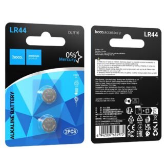 Alkaline battery LR44 Hoco DLR16 2 pcs | Tech A Break