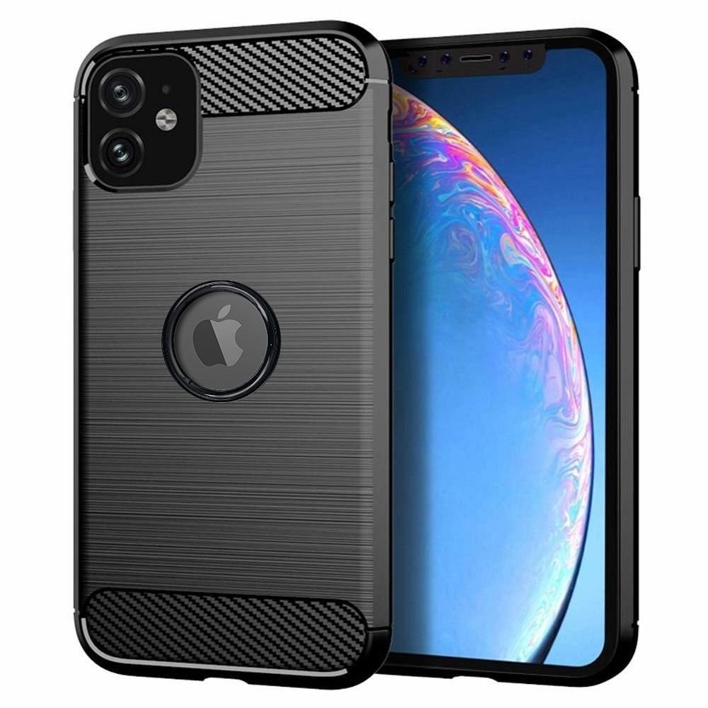 Case for iPhone 12 MINI Carbon black | Tech A Break