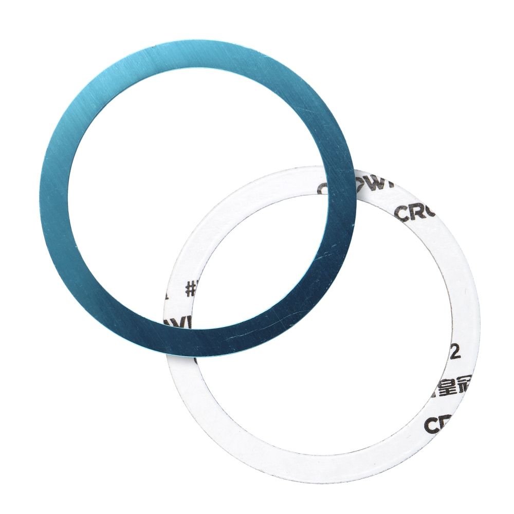 Universal round plate / magnet ring compatible with MagSafe silver | Tech A Break