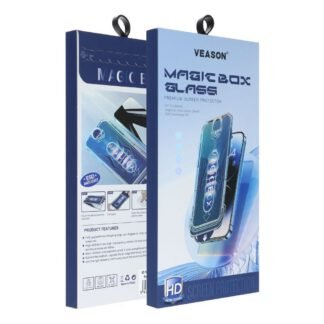 6D Pro Veason Easy-Install Glass + Applicator – for iPhone 15 Pro black | Tech A Break