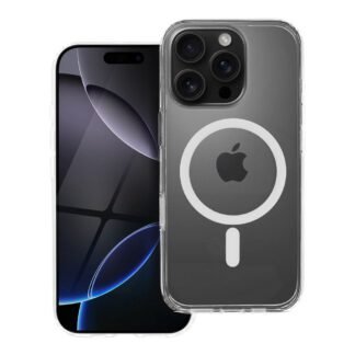 Case for iPhone 16 PRO Forcell F-Protect Clear Hybrid Premium compatible with Magsafe transparent | Tech A Break