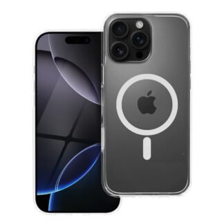 Case for iPhone 16 PRO MAX Forcell F-Protect Clear Hybrid Premium compatible with Magsafe transparent | Tech A Break