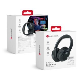 Wireless headphones Forcell F-Audio Sonic Aura ANC black | Tech A Break
