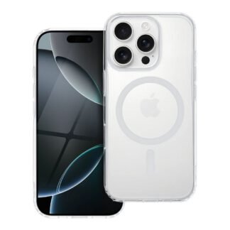 Case for iPhone 17 Pro Drop Glue Colorful Ring Mag Cover compatible with MagSafe white | Tech A Break
