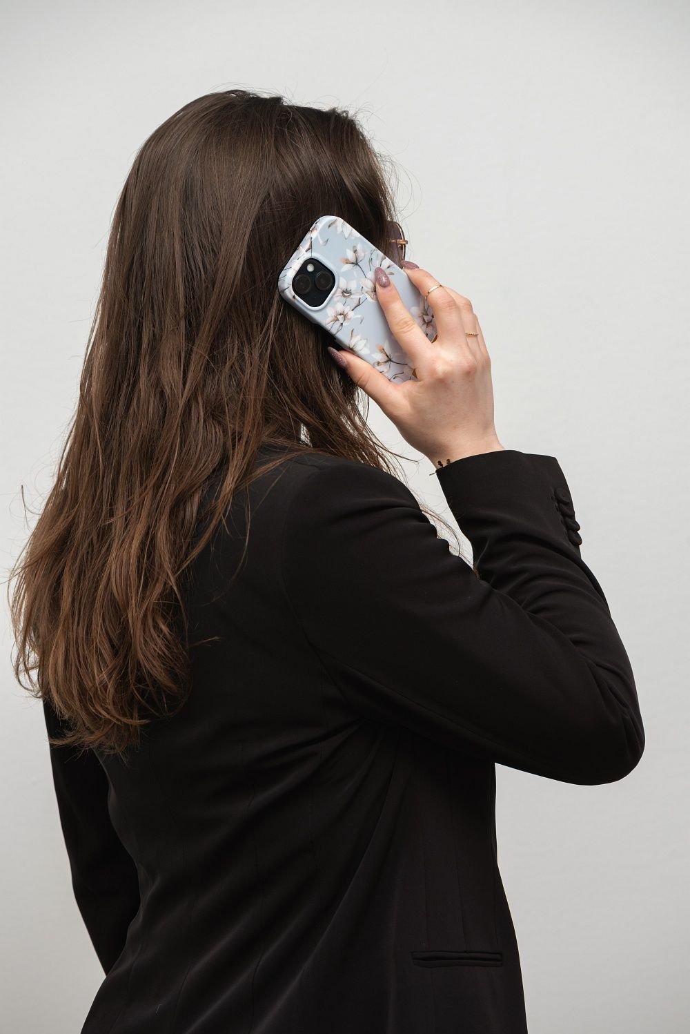 Case for iPhone 14 PLUS Forcell F-Protect Mirage compatible with Magsafenspring flowers | Tech A Break