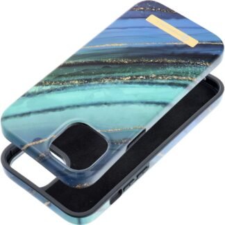 Case for iPhone 15 PRO MAX Forcell F-Protect Mirage compatible with jade marble