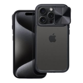 Case for iPhone 15 PLUS Slider black | Tech A Break