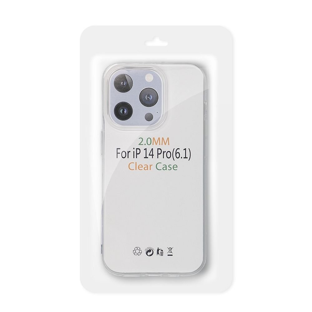 Case for Samsung A05S Clear Case 2 mm (camera protection) transparent | Tech A Break