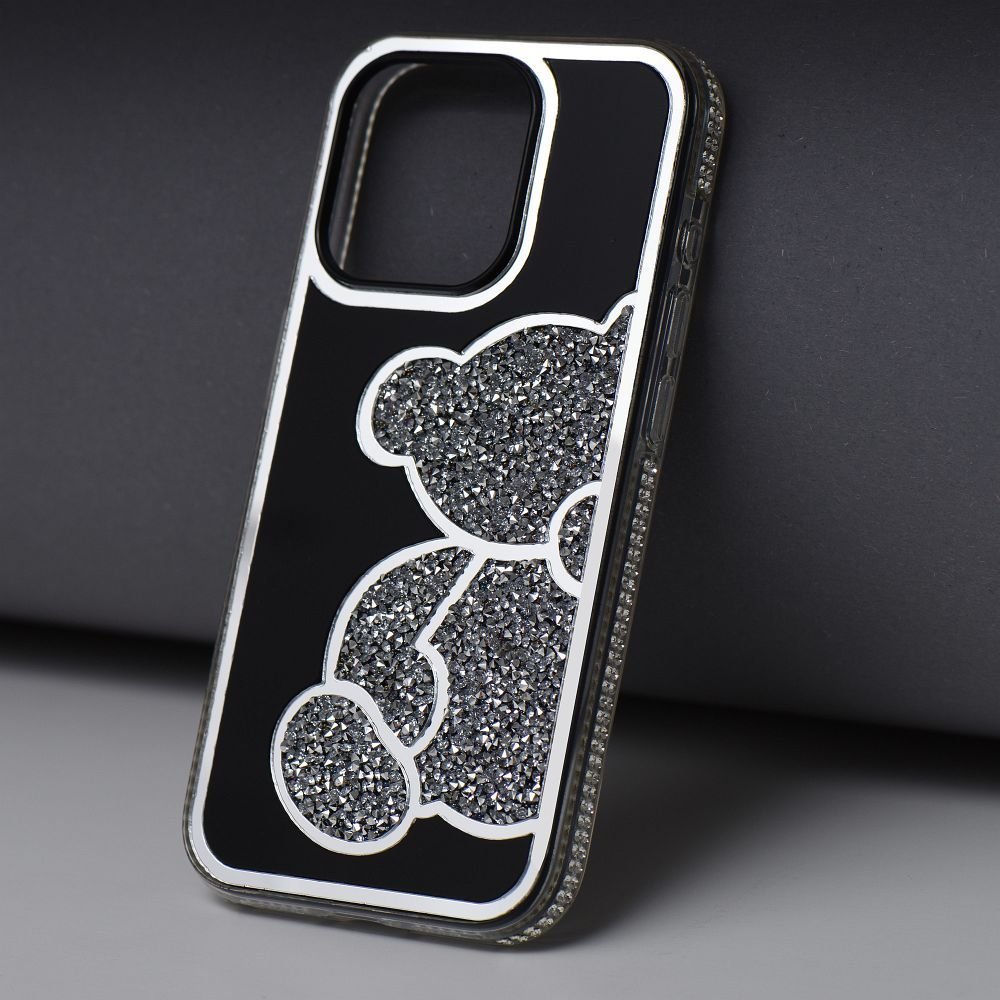 TEDDY BEAR Case for IPHONE 17 Pro Max silver | Tech A Break