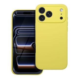 Case for iPhone 17 PRO MAX Silicone 2mm yellow | Tech A Break