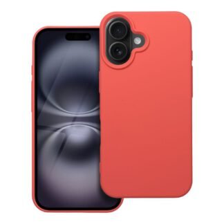 SILICONE case for IPHONE 16 peach | Tech A Break