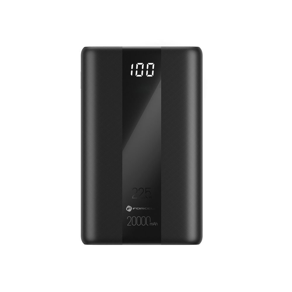 Powerbank Forcell F-Energy Energo P20K2 QC3.0 PD 3A 22,5W 20000 mAh black | Tech A Break
