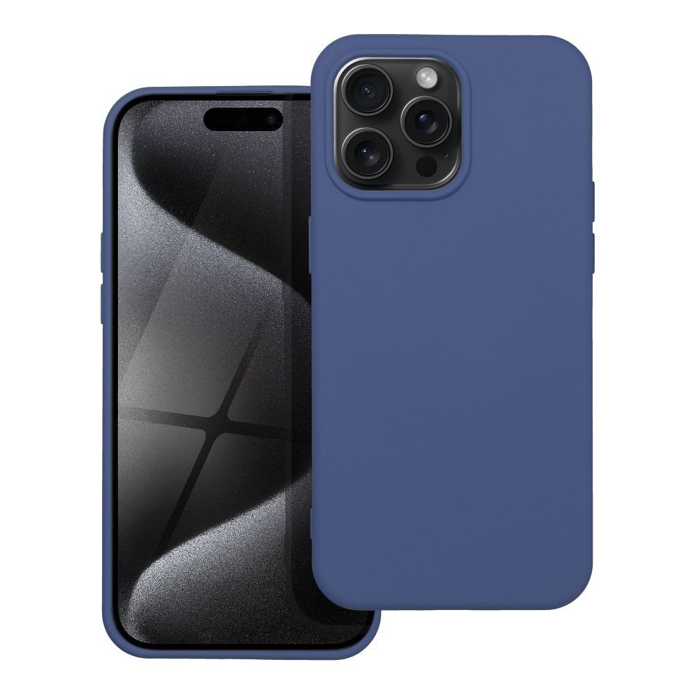 Case for iPhone 15 PRO MAX Silicone blue | Tech A Break