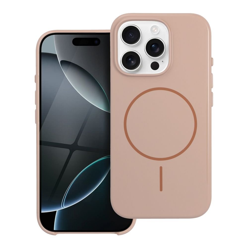 Case for iPhone 17 Glossy Mag Cover compatible with MagSafe desert gold | Tech A Break