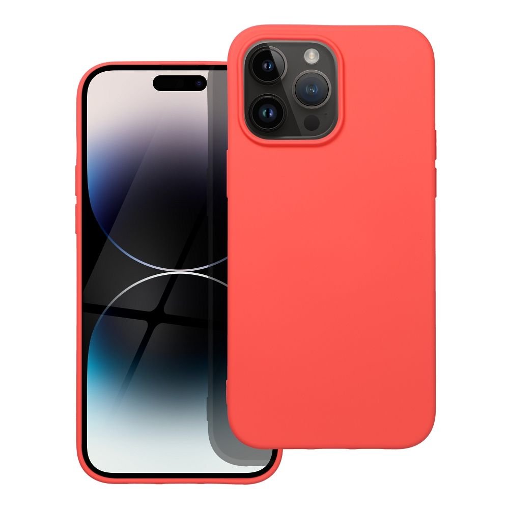 SILICONE case for IPHONE 14 Pro Max peach | Tech A Break