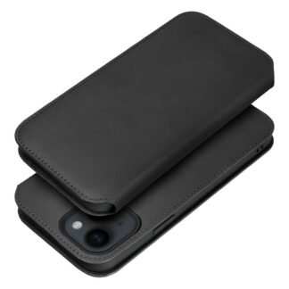 DUAL POCKET Book case for IPHONE 15 Plus black | Tech A Break