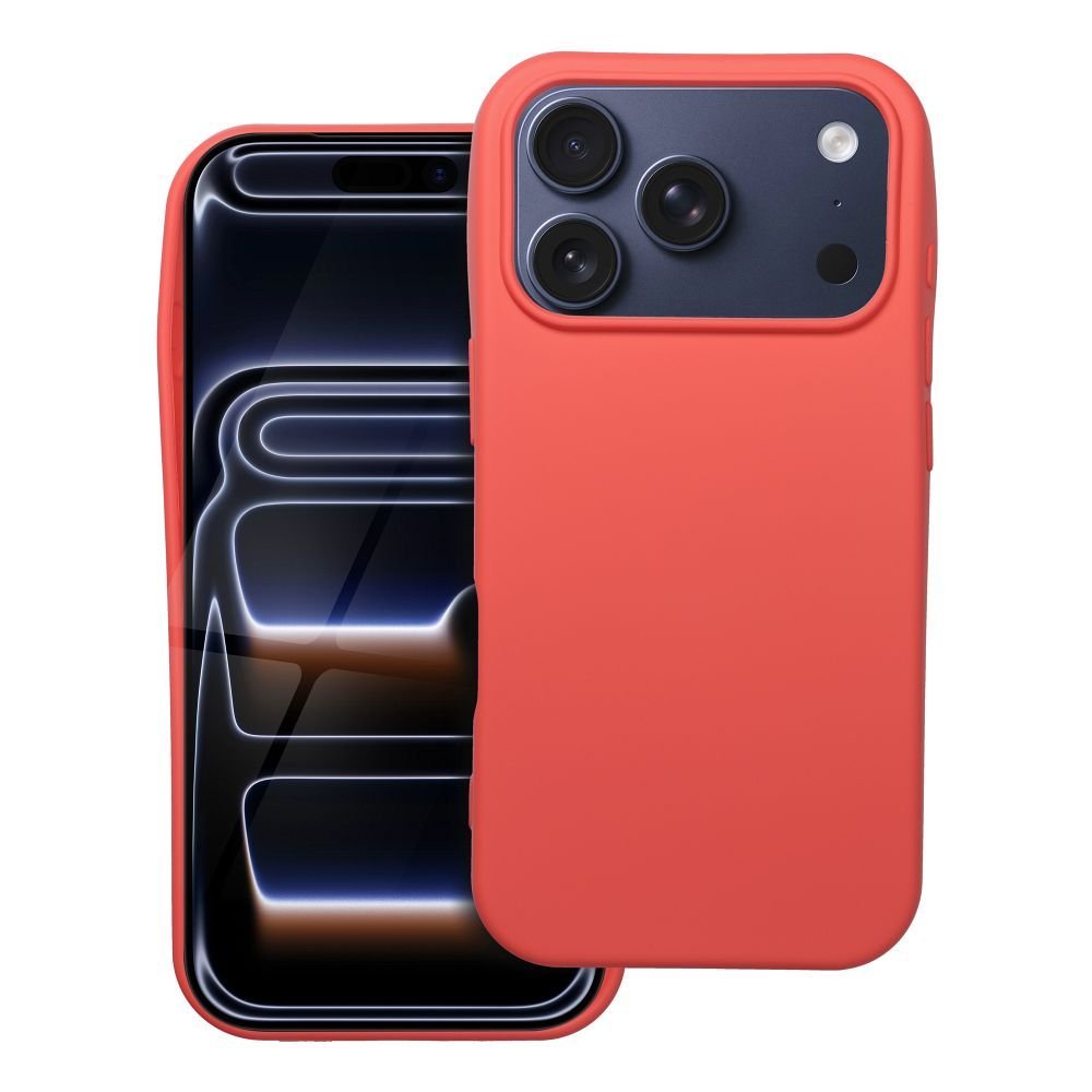 SILICONE case for IPHONE 17 Pro peach | Tech A Break