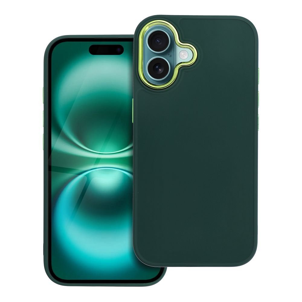 Case for IPHONE 16 FRAME green | Tech A Break