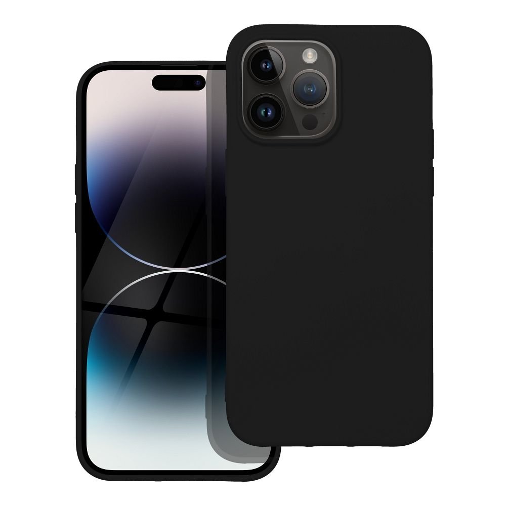 SILICONE case for IPHONE 14 Pro Max black | Tech A Break