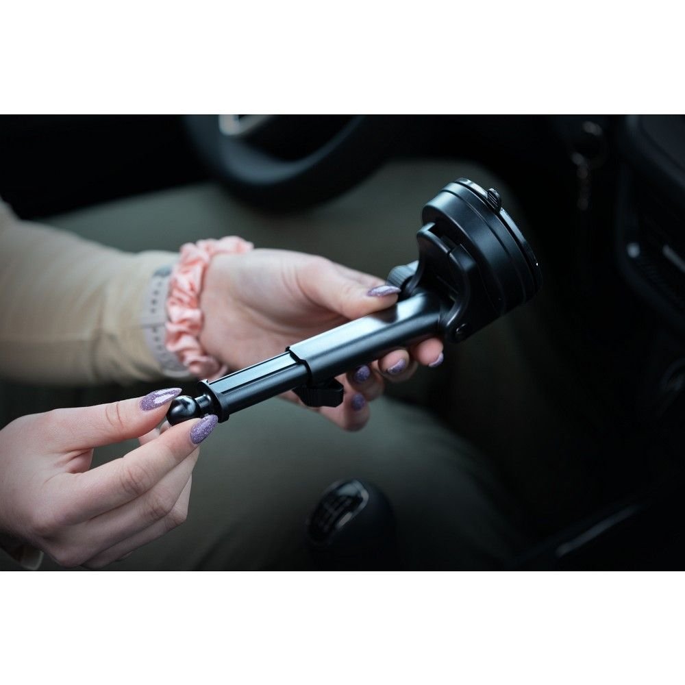 Car phone holder Forcell F-Grip Guardian windshield / dashboard black | Tech A Break