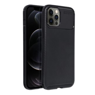 Case for iPhone 12 PRO MAX Carbon Premium black | Tech A Break