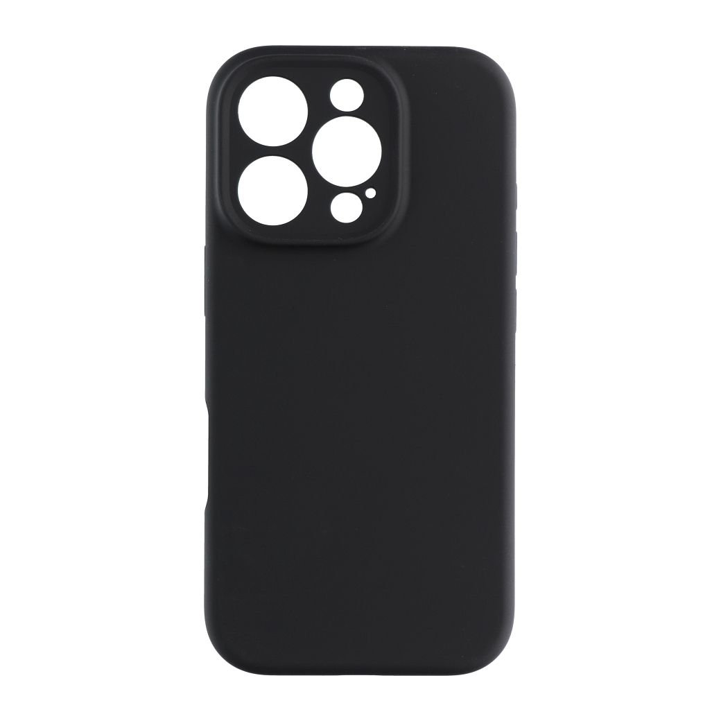 Case for iPhone 16 PRO Forcell F-Protect Rubber Premium compatible with MagSafe black | Tech A Break