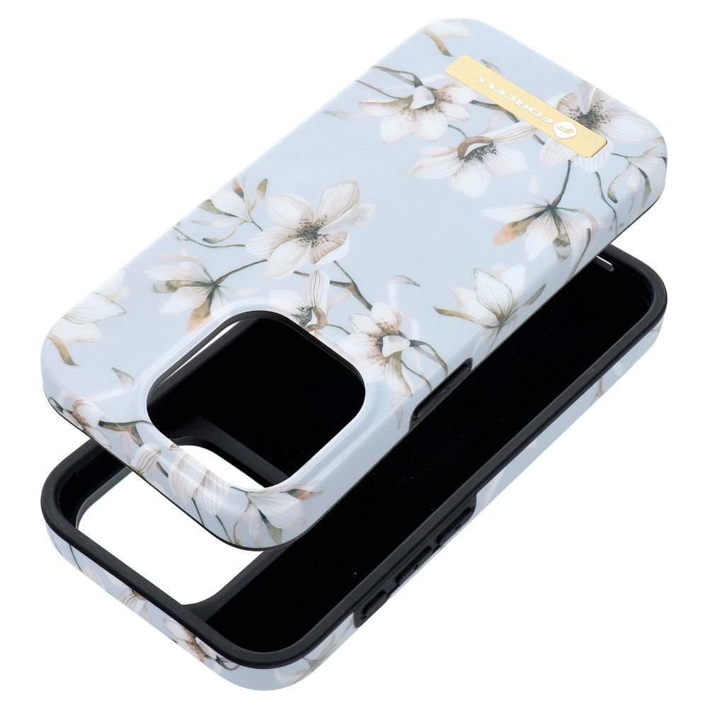 Case for iPhone 14 PLUS Forcell F-Protect Mirage compatible with Magsafenspring flowers | Tech A Break