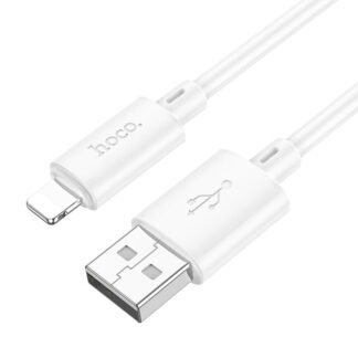 Cable USB A to Lightning Hoco 2,4A 1 m X88 white | Tech A Break