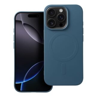 Case for iPhone 16 PRO Silicone Mag Cover compatible with MagSafe (big hole) blue | Tech A Break