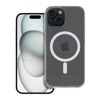 Case for iPhone 15 Forcell F-Protect Clear Hybrid Premium compatible with Magsafe transparent | Tech A Break
