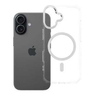 Case for IPHONE 17 FRAME CLEAR HYBRID MAG COVER compatible with MagSafe transparent | Tech A Break