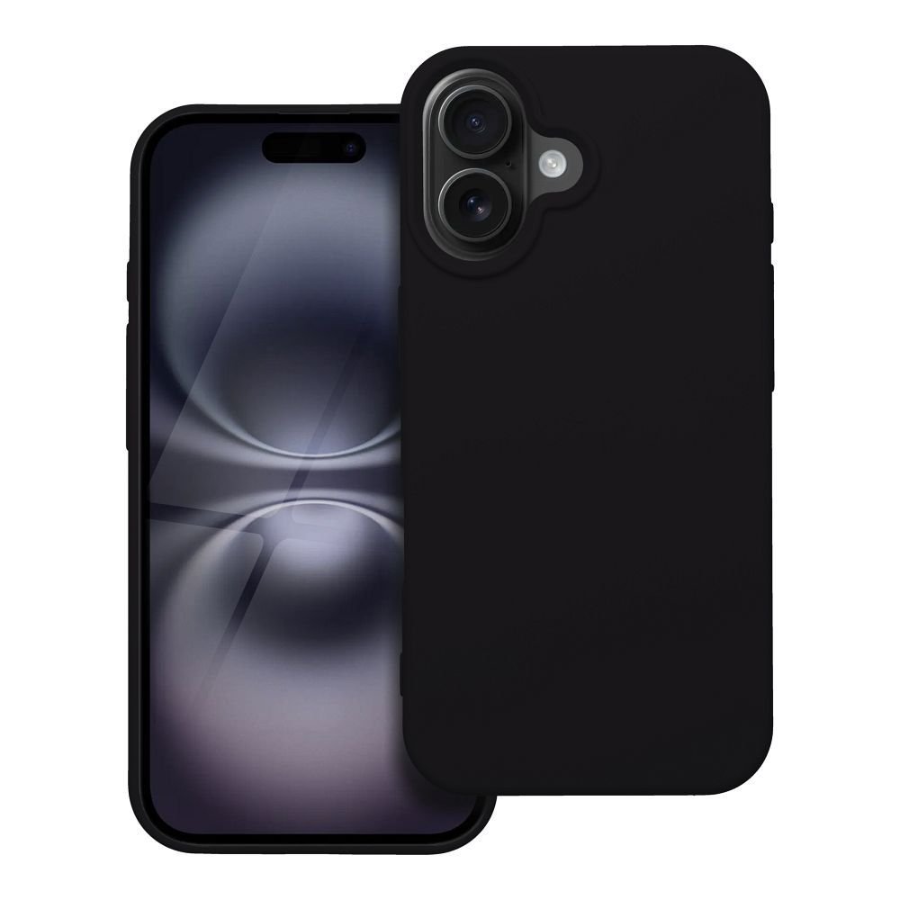 SILICONE case for IPHONE 16 black | Tech A Break