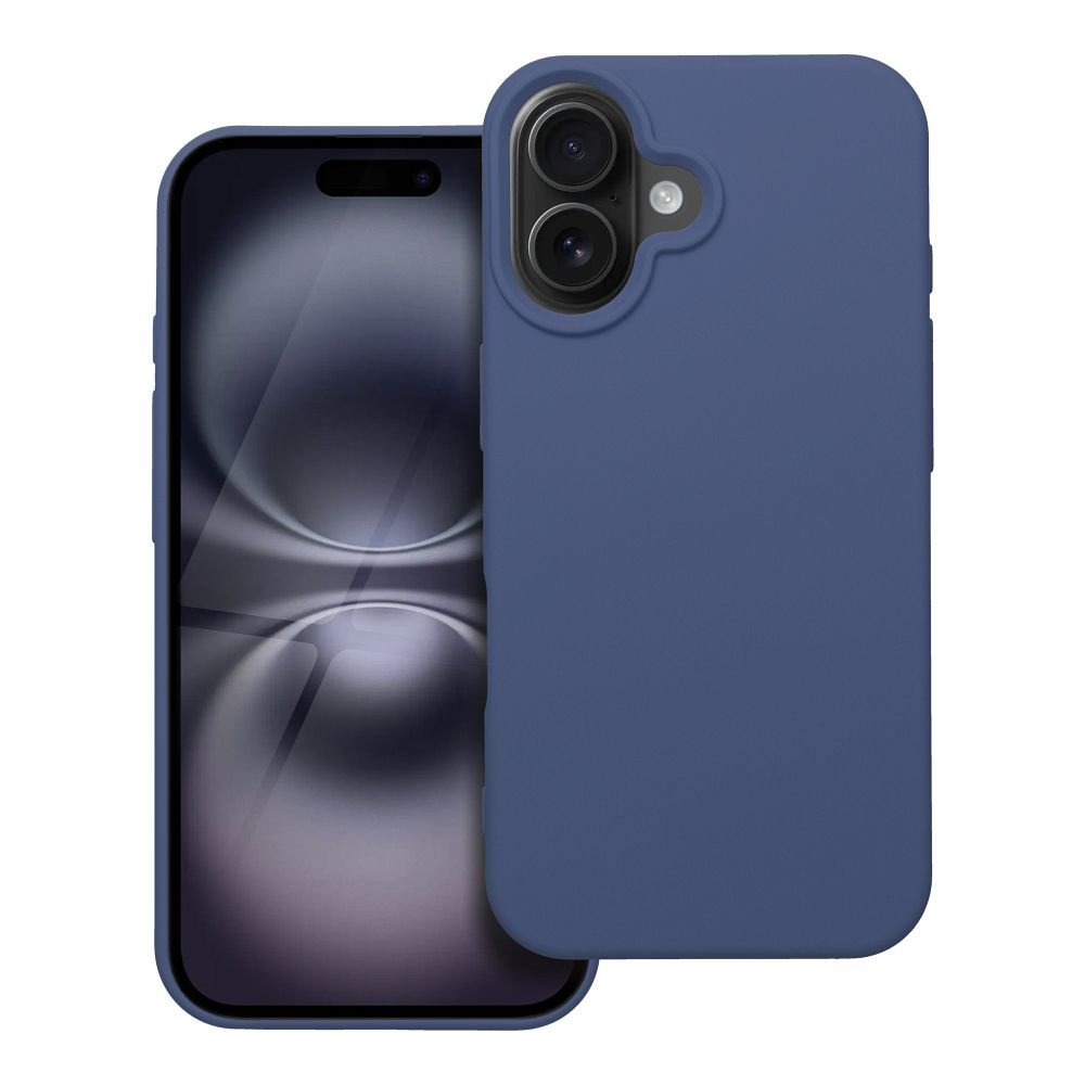 SILICONE case for IPHONE 16 blue | Tech A Break