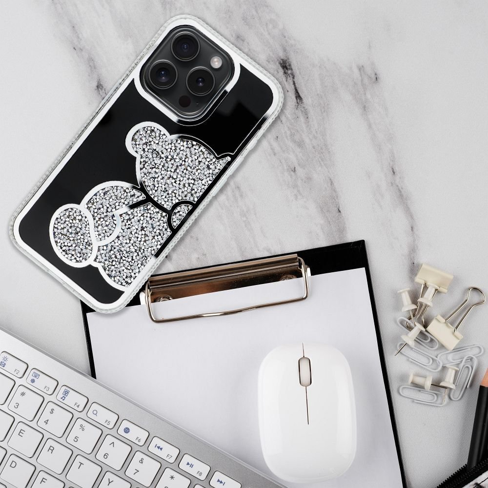 TEDDY BEAR Case for IPHONE 17 Pro silver | Tech A Break