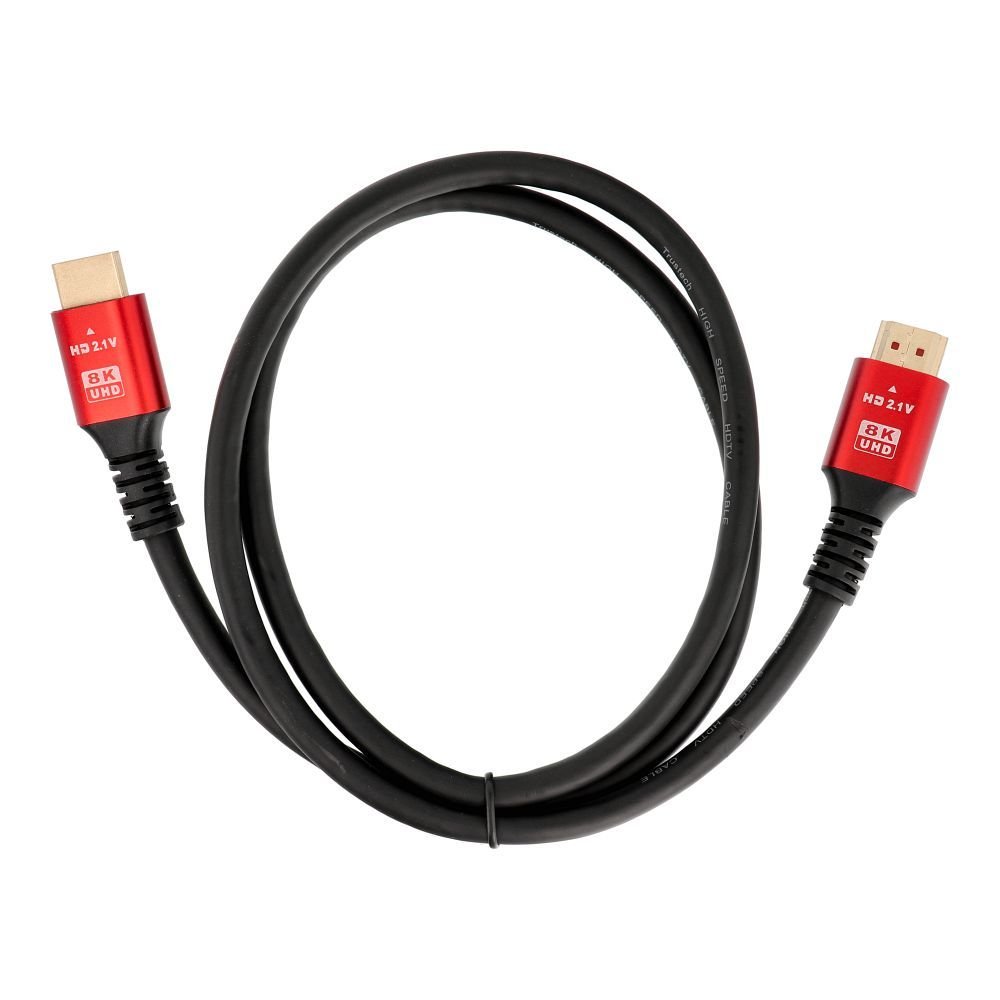 Cable HDMI 2.1 Cable 8K 60Hz / 4K 120Hz – Ultra High Speed, HDR, eARC, VRR, 48Gbps 2 m black | Tech A Break