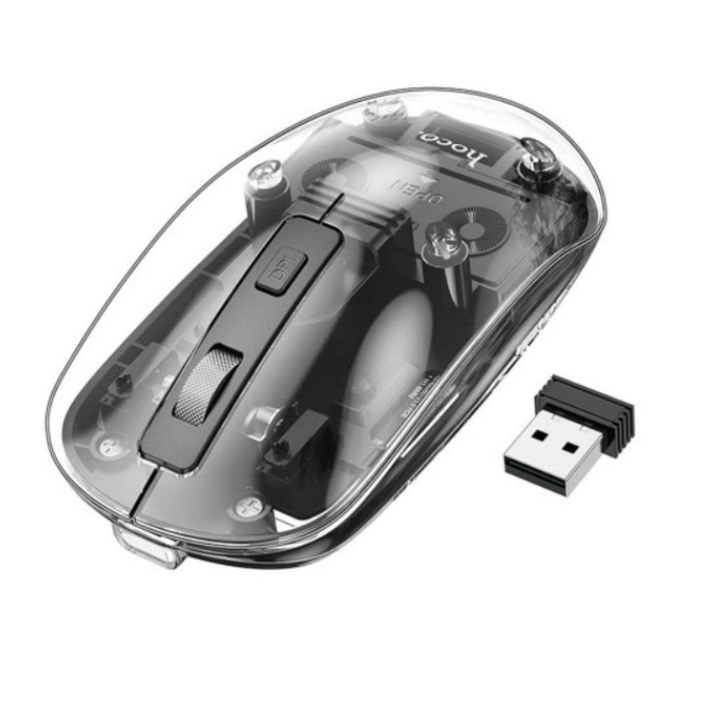 Wireless mouse Hoco 2,4G 1600 dpi GM29 dark night black | Tech A Break