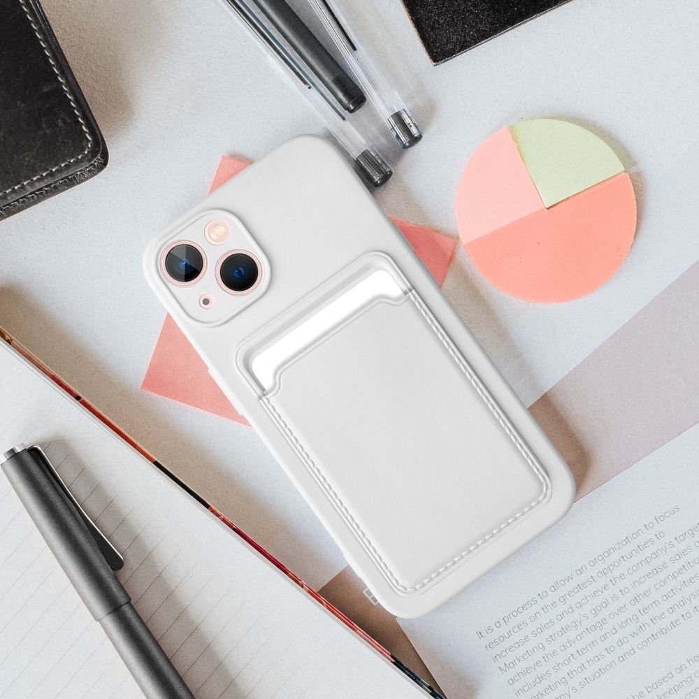 Case for iPhone 16 PRO MAX Card Case white | Tech A Break