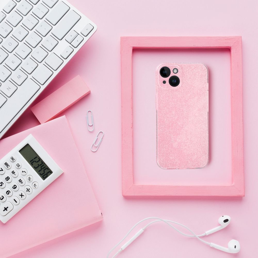 Case for iPhone 13 Clear Case 2 mm Blink pink | Tech A Break