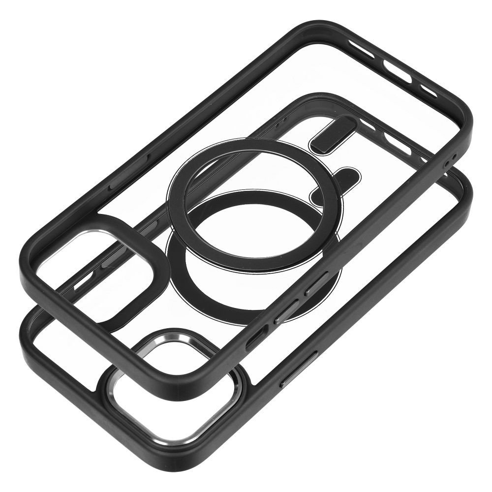 Case for iPhone 14 Color Edge Mag Cover compatible with MagSafe black | Tech A Break