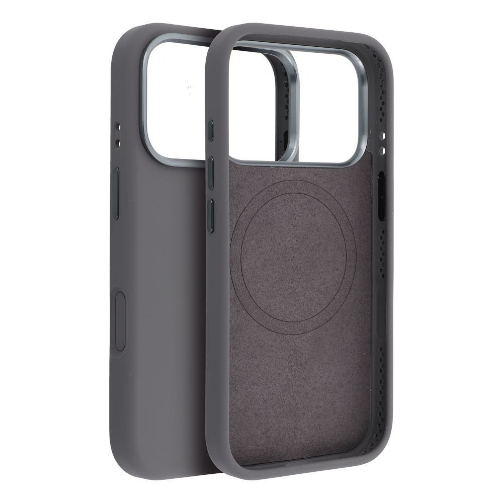 Case for iPhone 17 PRO MAX Forcell F-Protect Frame Premium compatible with Magsafe gray | Tech A Break