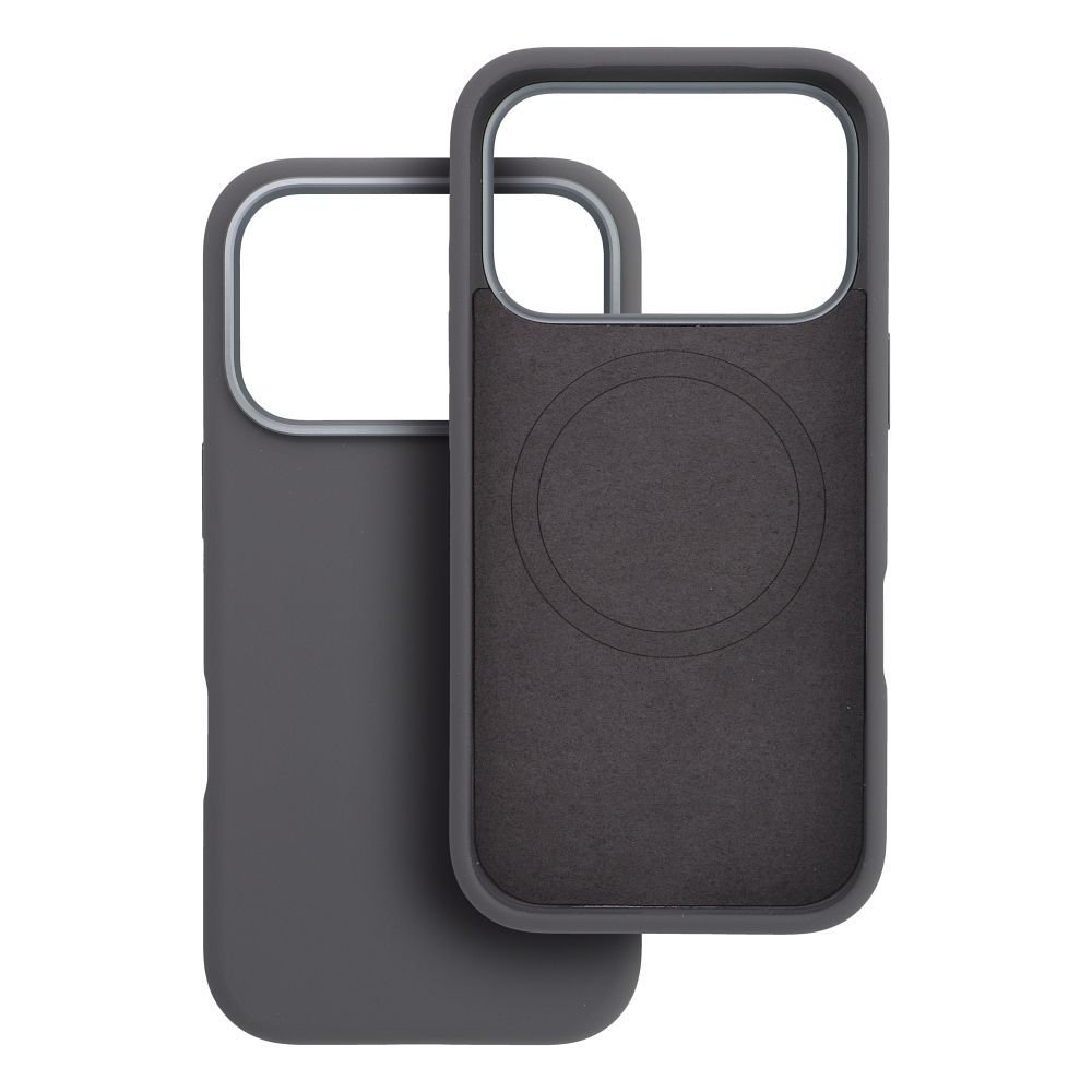 Case for iPhone 17 PRO MAX Forcell F-Protect Frame Premium compatible with Magsafe gray | Tech A Break